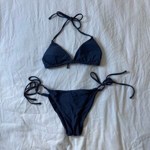 Zaful Deep Blue Bikini Set